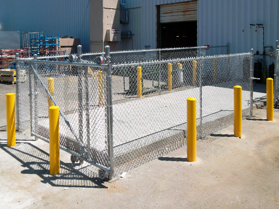 commercial bollard installation company in the Elkhart Indiana area.