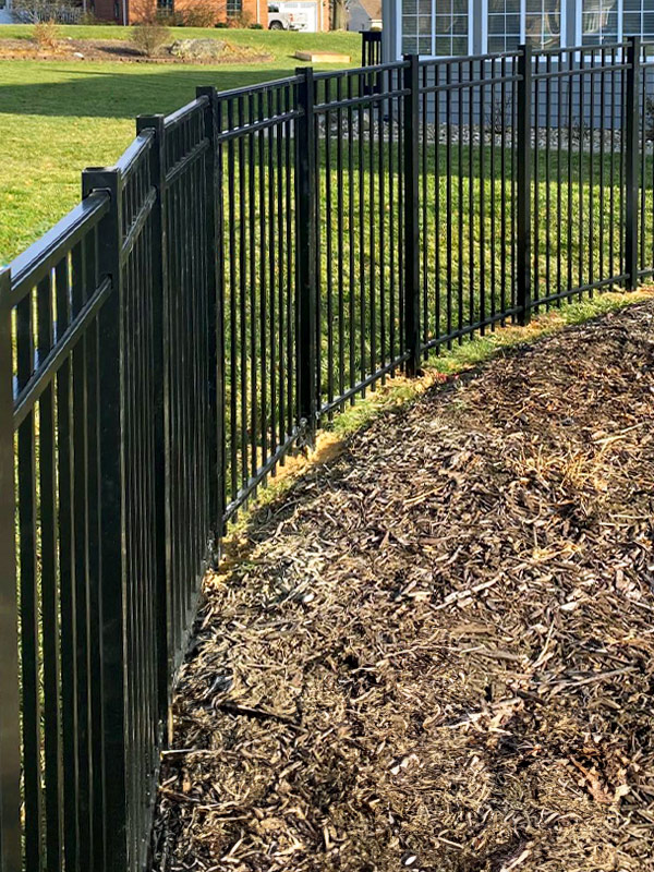 Aluminum fencing benefits in Elkhart Indiana